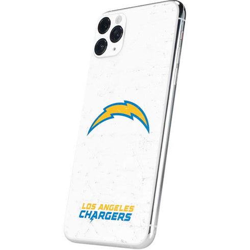 NFL Los Angeles Chargers Distressed iPhone 11 Pro Max Skin