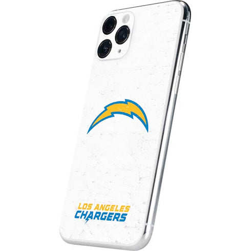 NFL Los Angeles Chargers Distressed iPhone 11 Pro Skin