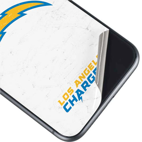 NFL Los Angeles Chargers Distressed iPhone 11 Skin