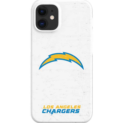 NFL Los Angeles Chargers Distressed iPhone 12 Mini Lite Case