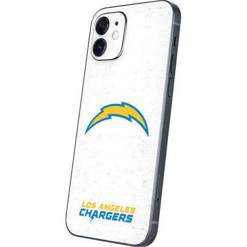 NFL Los Angeles Chargers Distressed iPhone 12 Skin
