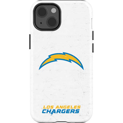 NFL Los Angeles Chargers Distressed iPhone 13 Impact Case