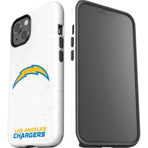 NFL Los Angeles Chargers Distressed iPhone 13 Impact Case