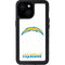 NFL Los Angeles Chargers Distressed iPhone 13 Mini Waterproof Case