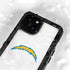 NFL Los Angeles Chargers Distressed iPhone 13 Mini Waterproof Case