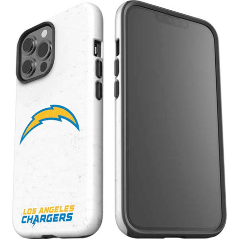 NFL Los Angeles Chargers Distressed iPhone 13 Pro Max Impact Case