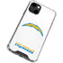 NFL Los Angeles Chargers Distressed iPhone 14 Clear Case