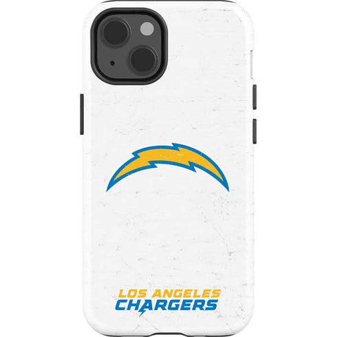 NFL Los Angeles Chargers Distressed iPhone 14 Impact Case