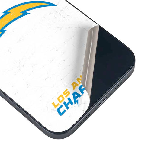 NFL Los Angeles Chargers Distressed iPhone 15 Plus Skin