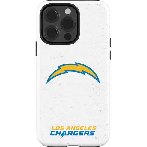 NFL Los Angeles Chargers Distressed iPhone 15 Pro Impact Case