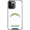 NFL Los Angeles Chargers Distressed iPhone 15 Pro Max Clear Case