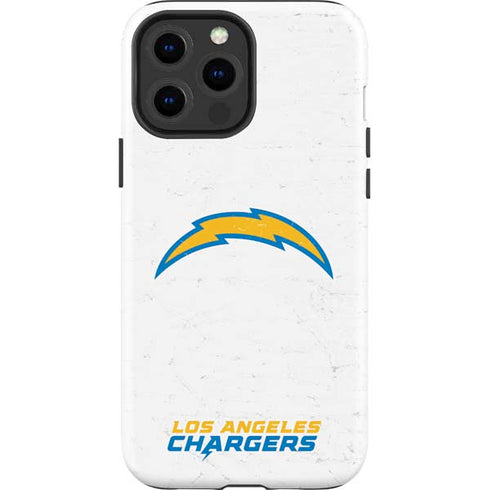 NFL Los Angeles Chargers Distressed iPhone 14 Pro Max Impact Case