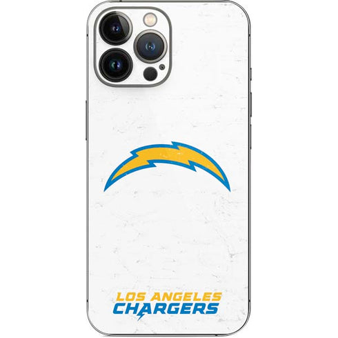 NFL Los Angeles Chargers Distressed iPhone 14 Pro Max Skin