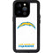 NFL Los Angeles Chargers Distressed iPhone 14 Pro Waterproof Case