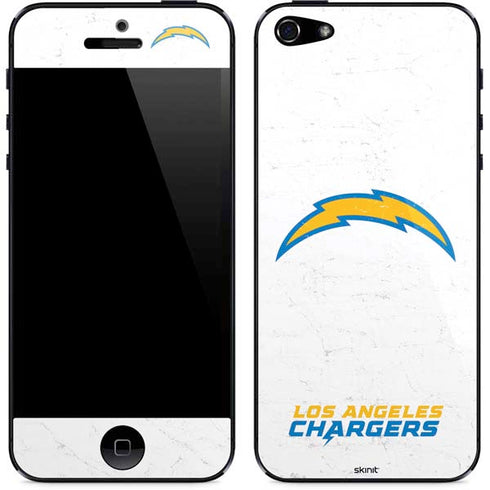 NFL Los Angeles Chargers Distressed iPhone 5/5s/5SE Skin