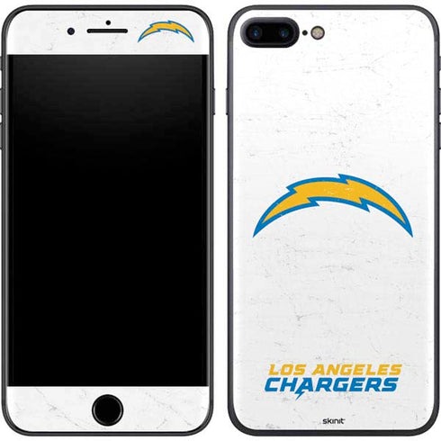 NFL Los Angeles Chargers Distressed iPhone 8 Plus Skin