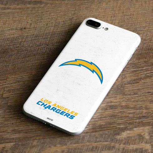 NFL Los Angeles Chargers Distressed iPhone 8 Plus Skin