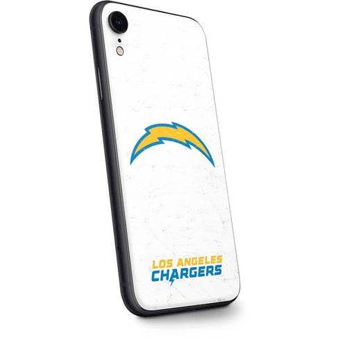 NFL Los Angeles Chargers Distressed iPhone XR Skin