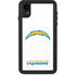 NFL Los Angeles Chargers Distressed iPhone XR Waterproof Case