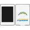 NFL Los Angeles Chargers Distressed Amazon Kindle Skin