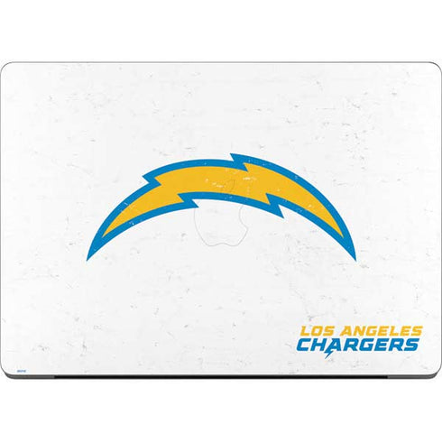 NFL Los Angeles Chargers Distressed MacBook Pro 14in (2021-24) Skin