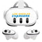 NFL Los Angeles Chargers Distressed Meta Quest 3 Skin