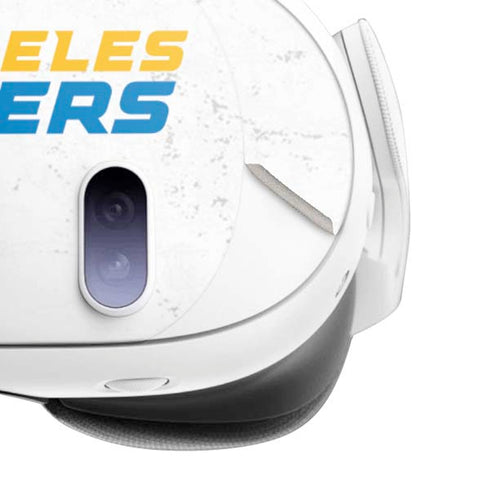 NFL Los Angeles Chargers Distressed Meta Quest 3 Skin