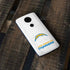 NFL Los Angeles Chargers Distressed Moto E5 Plus Skin