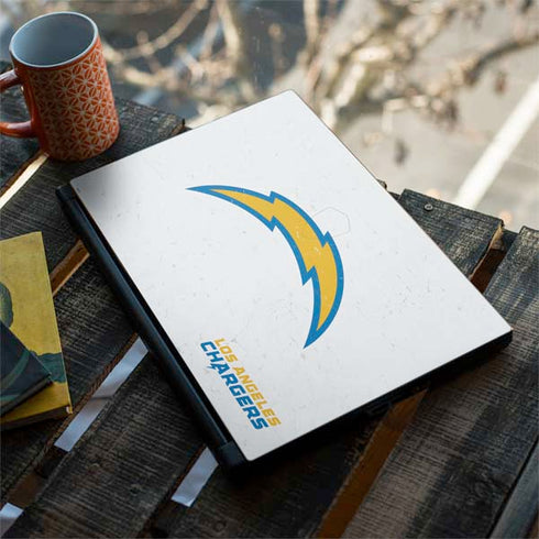 NFL Los Angeles Chargers Distressed MSI GS65 Stealth Laptop Skin