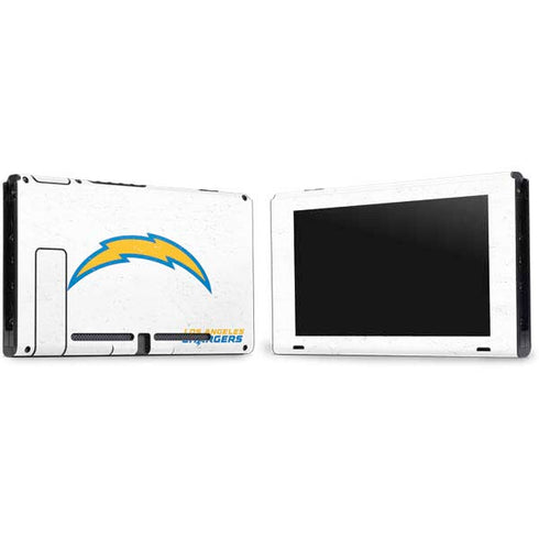 NFL Los Angeles Chargers Distressed Nintendo Switch Bundle Skin