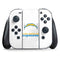 NFL Los Angeles Chargers Distressed Nintendo Switch (2017-2021) Joy-Con Controller Skin