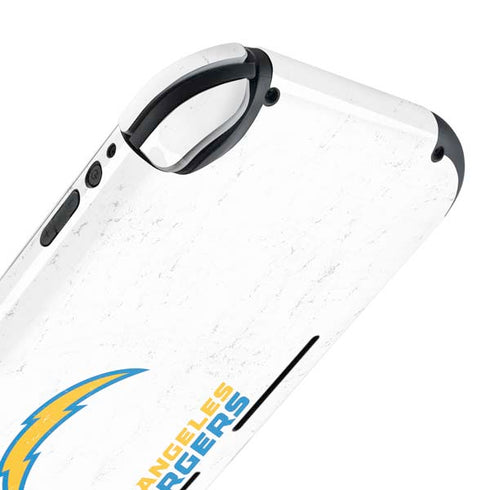 NFL Los Angeles Chargers Distressed Nintendo Switch Lite Skin