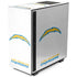 NFL Los Angeles Chargers Distressed NZXT H510 Compact ATX Mid-Tower Case Skin