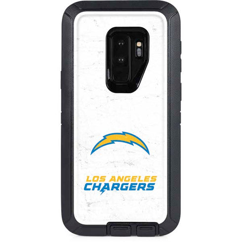 NFL Los Angeles Chargers Distressed Otterbox Defender Galaxy Skin
