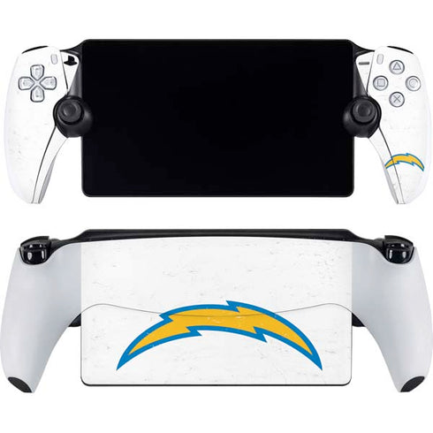 NFL Los Angeles Chargers Distressed PlayStation Portal Remote Player Skin