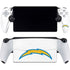 NFL Los Angeles Chargers Distressed PlayStation Portal Remote Player Skin