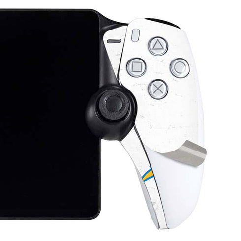 NFL Los Angeles Chargers Distressed PlayStation Portal Remote Player Skin