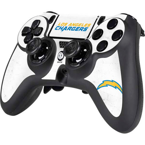 NFL Los Angeles Chargers Distressed PS4/PC SCUF Impact Controller Skin