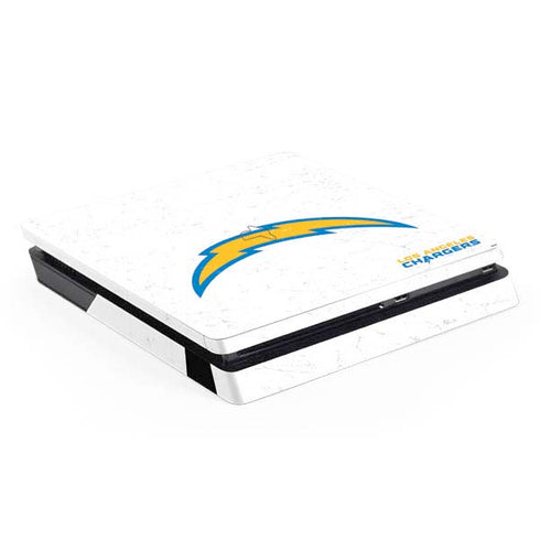 NFL Los Angeles Chargers Distressed PS4 Slim Skin