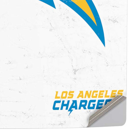 NFL Los Angeles Chargers Distressed PS5 Console Skin