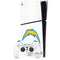 NFL Los Angeles Chargers Distressed PS5 Slim Digital Edition Bundle Skin