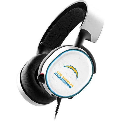 NFL Los Angeles Chargers Distressed SteelSeries Arctis 3 Skin