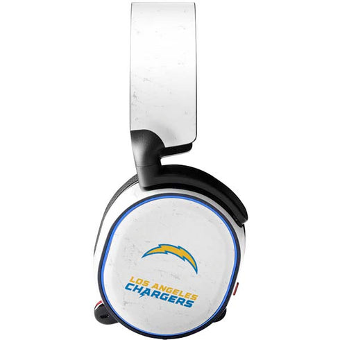 NFL Los Angeles Chargers Distressed SteelSeries Arctis 3 Skin