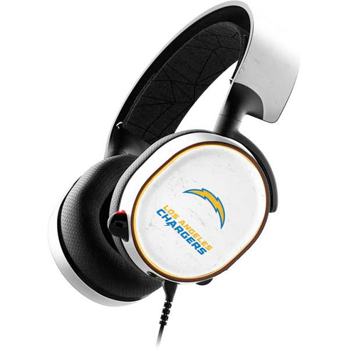 NFL Los Angeles Chargers Distressed SteelSeries Arctis 5 Skin