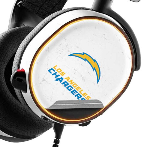NFL Los Angeles Chargers Distressed SteelSeries Arctis 5 Skin