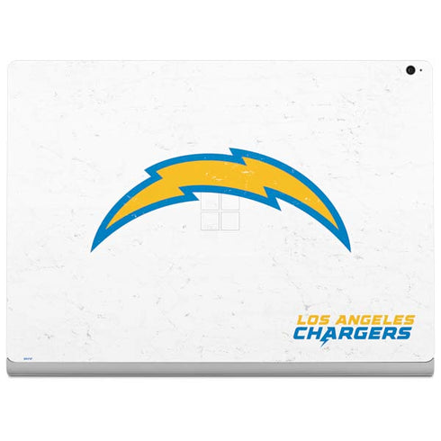 NFL Los Angeles Chargers Distressed Surface Book 2 15in Skin