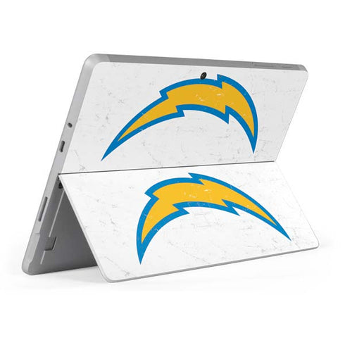 NFL Los Angeles Chargers Distressed Surface Go Skin
