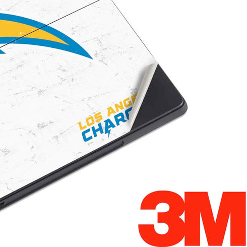 NFL Los Angeles Chargers Distressed Surface Pro 7 Skin