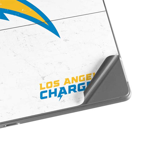 NFL Los Angeles Chargers Distressed Surface Pro 8 Skin
