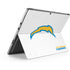 NFL Los Angeles Chargers Distressed Surface Pro 9 Skin